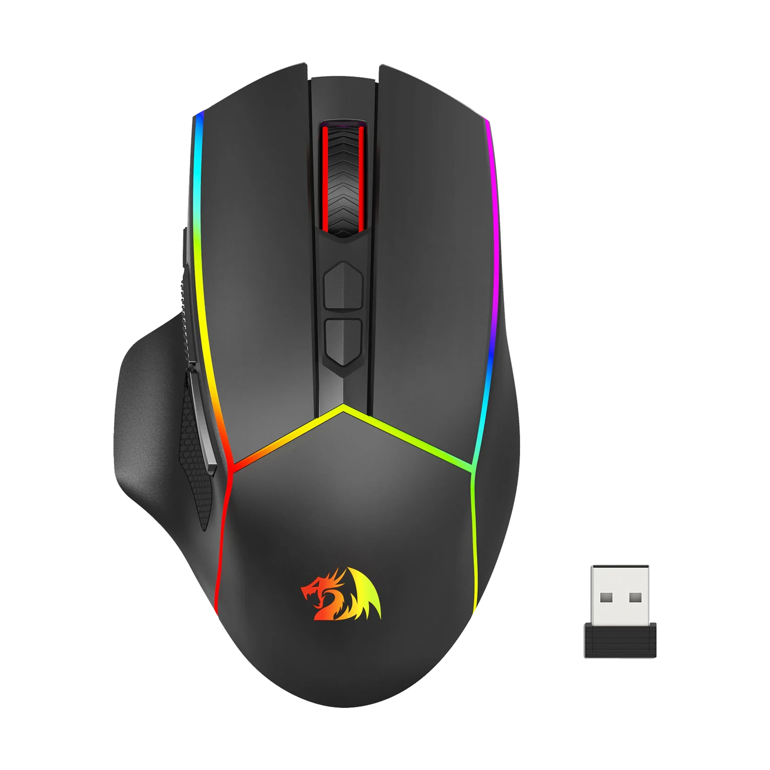 Chuột gaming 3 chế độ REDRAGON AXE PRO M814RGB-PRO